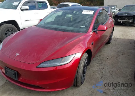 2025 Tesla Model 3 Long Range All-Wheel Drive из США, поврежденный, VIN 5YJ3E1EB6SF897442